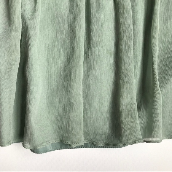 JCrew Silk Chiffon Strapless Dress in Dusty Shale - Picture 6 of 7